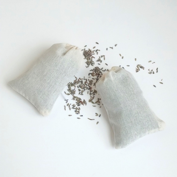 2x Lavender Sachets (Organic French Lavender Flower) Sachets Set of 2 - Picture 8 of 9